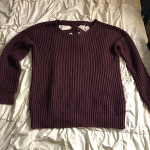 Urban Outfitters maroon sweater